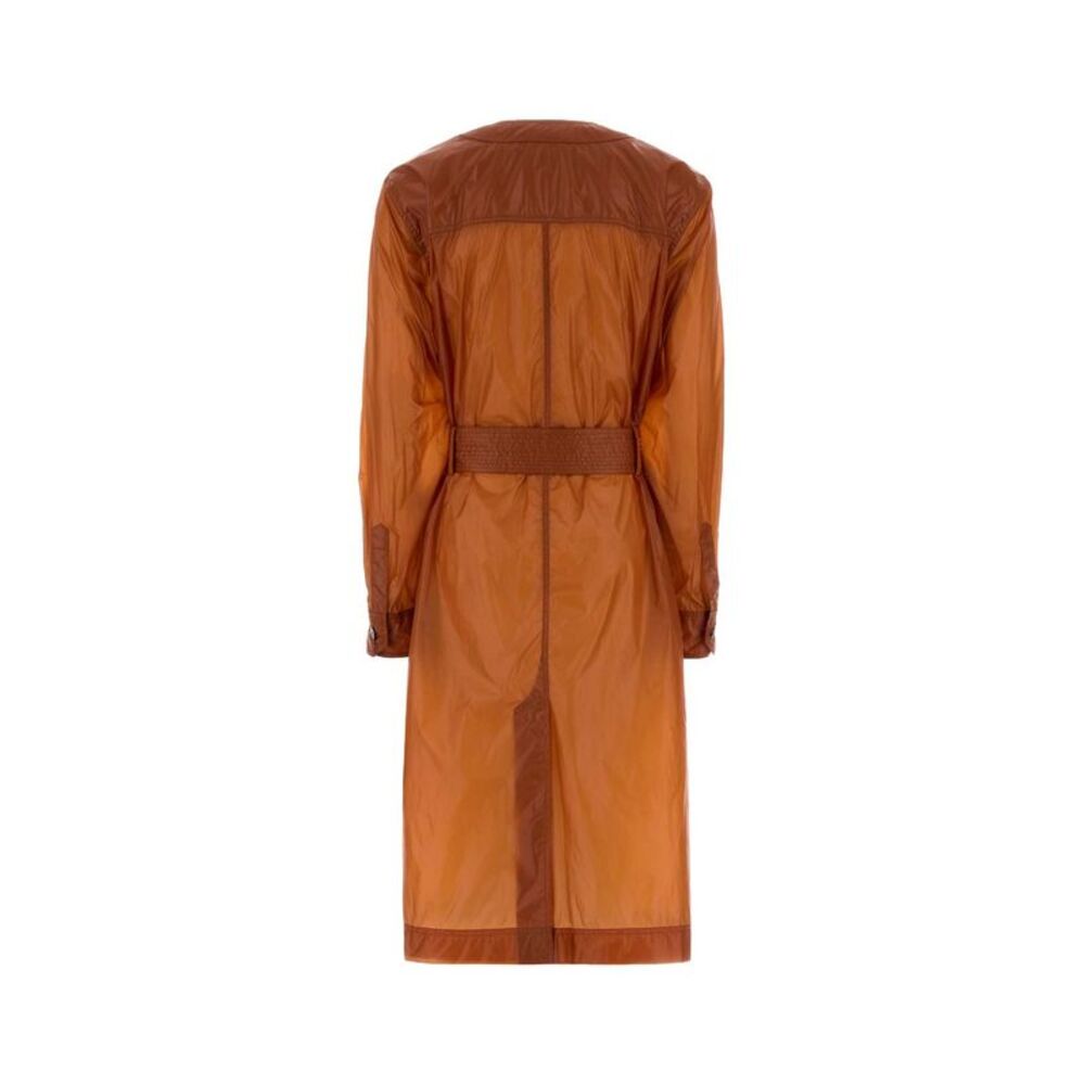 Saint Laurent Women Orange Nylon Dress - Picture 2 of 2